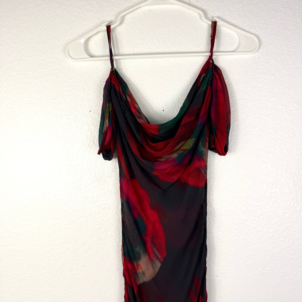 Rat & Boa Colorful sheer maxi dress size XXS - Picture 7 of 10